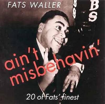 CD FATS WALLER Aint Misbehavin 302382 HALLMARK 1995 UK Jazz Used