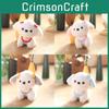 Small Soft Dog Plush Keychain Cute Cartoon Bag Accessory Children Gift Doll