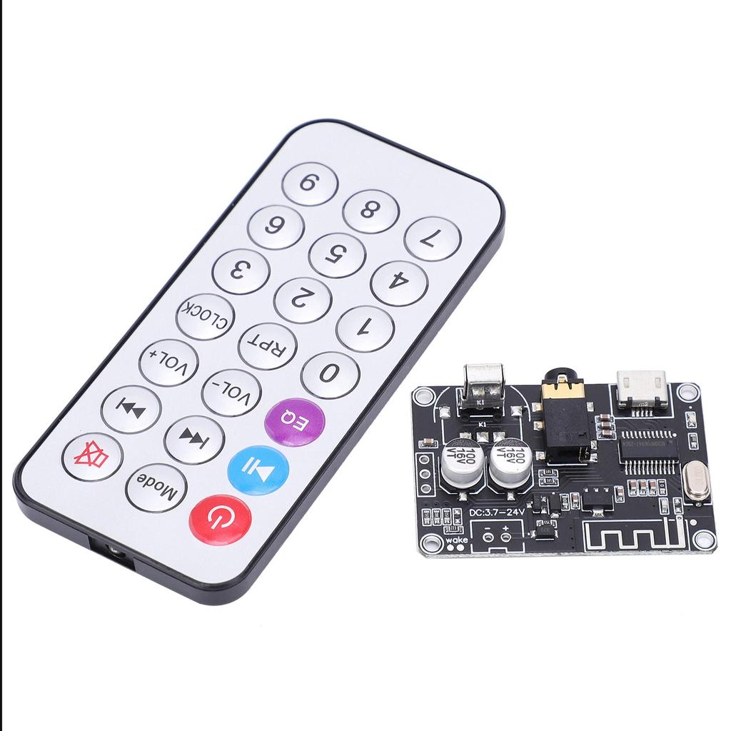 Bluetooth Audio Receiver Board Stereo Power Amplifier Module with Remote Control XYWRBT