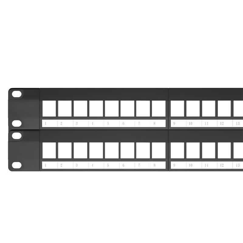 Feng Ying Zi Cat5e 48-Port Patch Panel with Cable Management