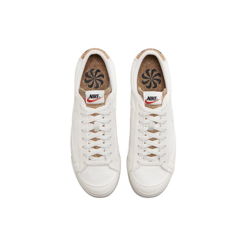 Nike Blazer Low 77 Premium Cork Мужские кроссовки кремовые Phantom Light-Bone DV7231-001