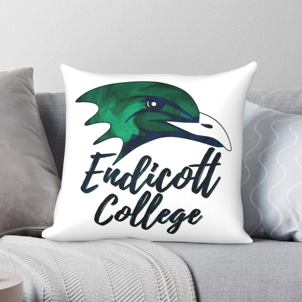 Endicott College Gull Pillowcase Polyester Linen Velvet Pattern Zip Decor Throw Pillow Case Home Cushion Cover Wholesale