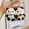 Plush Keychain 1PC Cartoon Panda Doll Keychain Hanging Souvenirs Bags Mobile Phone Cases Hanging Decorations Birthday Gift