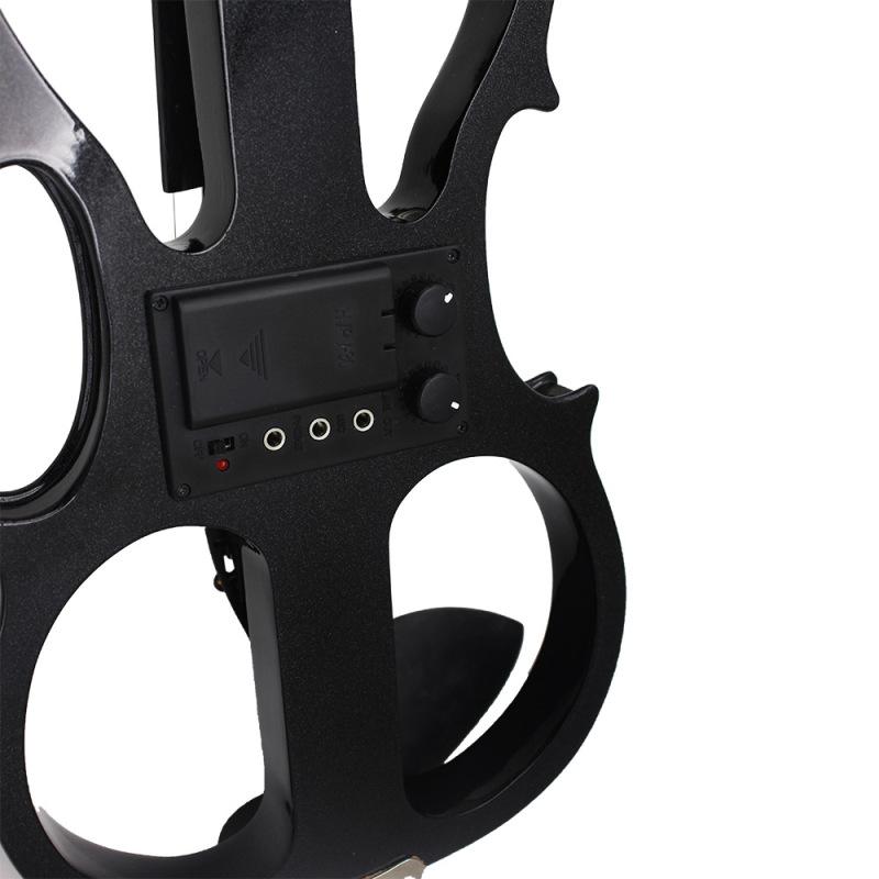 PLAYZH IRIN 4/4 электрическая акустическая скрипка с чехлом для скрипки с бантом для музыкального струнного инструмента