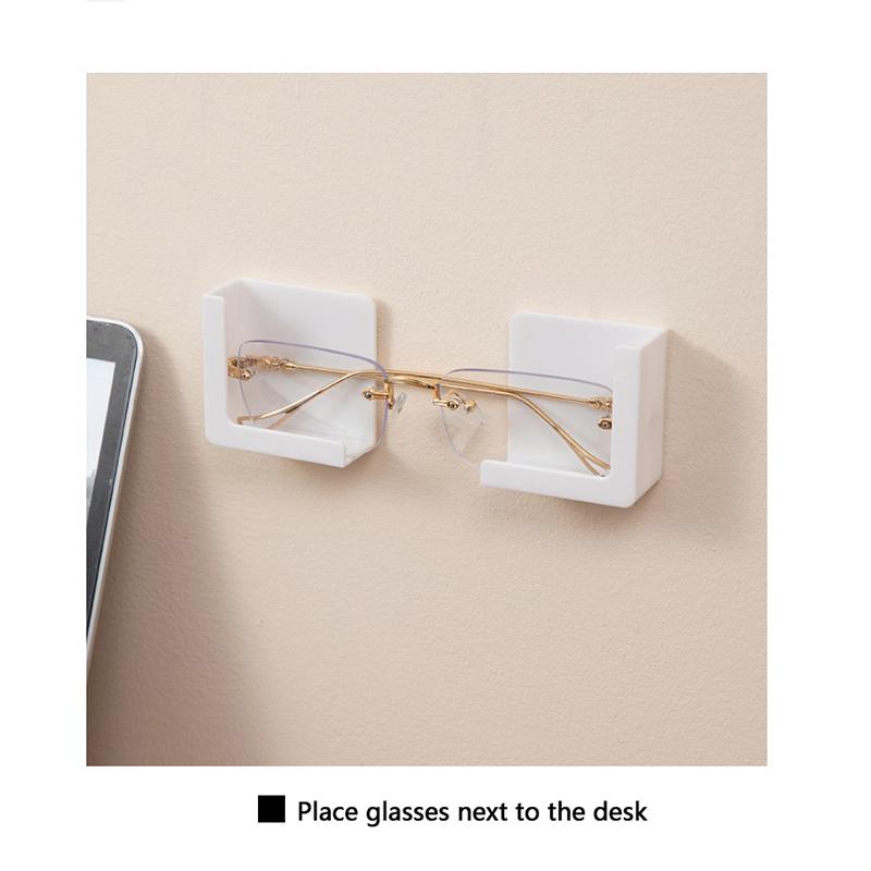 Многофункциональный настенный держатель для телефона, планшета, подставка для зарядки, держатель для очков, для кухни, кровати, офиса, гостиной