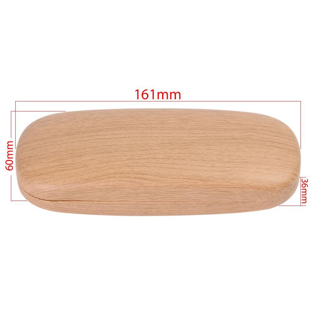 Твердый корпус из дерева, защитный чехол для очков для близорукости, футляр для очков, футляр для очков для чтения