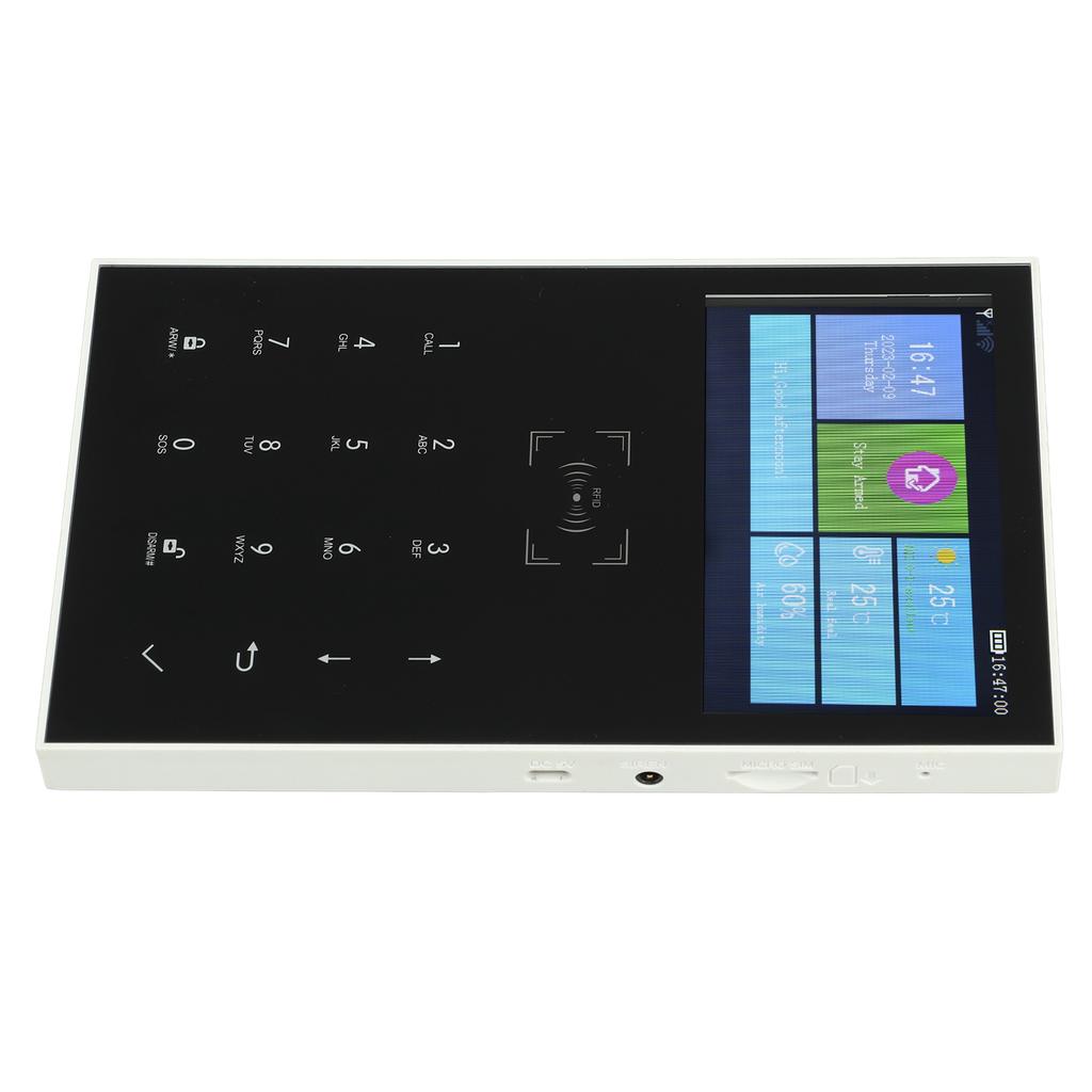 Home Security System Wireless WiFi DIY Alarm Burglar System Touch Screen for Smart Home