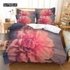 Beautiful  Flower Bedding Set Duvet Cover Set 3d Bedding Digital Printing Bed Linen Queen Size Bedding Set Fashion Designs