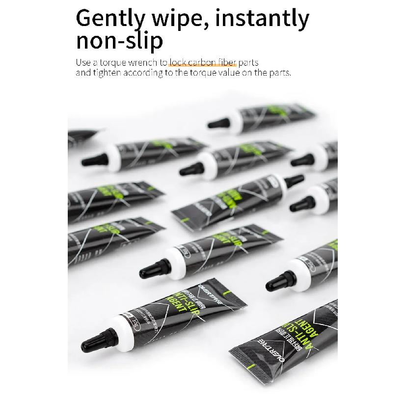 OVERTAKE Carbon Fiber Anti Slip Agent 10ml Non-slip Bicycle Grease for MTB Shimano Bike Seatpost Handlebar Stem Anti-slip Lube