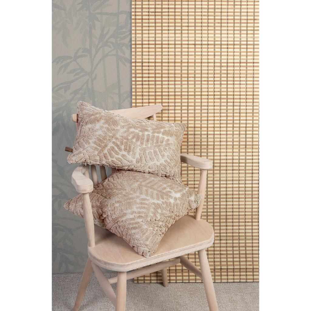 Bohemian Special Design Punch Punch Pattern Square Decorative Throw Pillow Cover Forest Natural