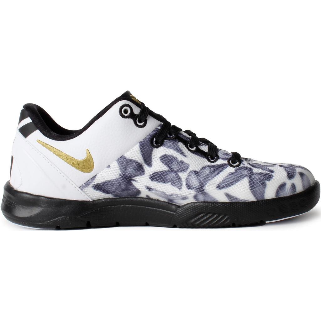 Nike Kobe 8 PS Mambacita Kids Sneakers White Metallic-Gold Black FN0267-102