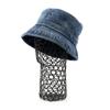 Sports and Leisure Washed Denim Basin Hat Fashion Trend Outdoor Sunscreen Sunshade Bucket Hat