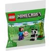 LEGO 30672 Minecraft Стив с малышкой-пандой