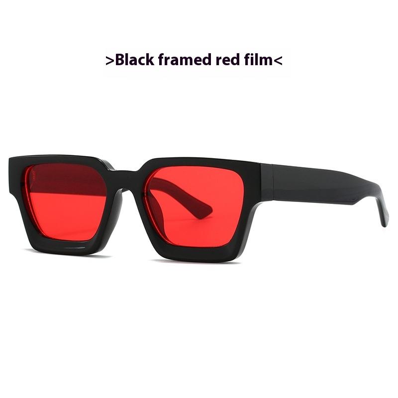 Sunglasses Retro Sunglasses for Men and Women Street Photography Modern Imitation Plate Sunglasses