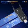 Беспроводной USB Wi-Fi адаптер Kosky WiFi 6 двухдиапазонный 1800 Мбит/с 802.11ax USB3.0 Увеличьте скорость интернета до 600 Мбит/с Беспроводной USB Wi-Fi адаптер