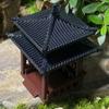 3Cm 4Cm Mini Pagoda Statue Miniature Pagoda Bonsai Gazebo Micro Landscape Hexagonal Pavilion Figurine Tiny Pavilion Ornament
