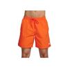 Swimbreaker Однотонные Модные Минималистичные Удобные Мягкие Приятные к коже Повседневные Шорты Мужские Шорты Ярко-оранжевый HV7078-800