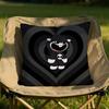Smiling CCatnap Heart Cushion Cover Soft Reversible Durable Pillow Cover MultiScene Use for Home Car Daily Comfort