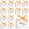 Bow Ribbon Design Thank You Gift Bags 10 Pack Gift Packaging Boxes Party Favor Bags  Birthday Party