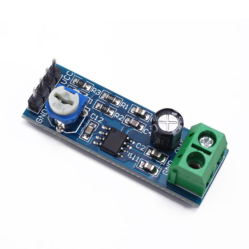 Lm386 DC 5 В-12 В мини микро аудио усилитель плата модуль Hi-Fi Diy