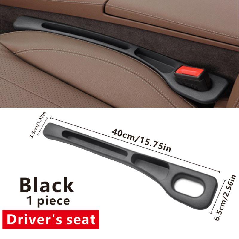 Black With Slot Leak-proof Sealing Strip Car Seat Side Gap Filling Storage Box For Skoda Octavia A7 MK3 5E 2015~2020 Accessories