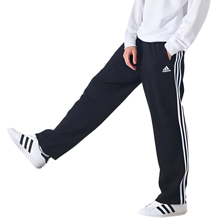 adidas Повседневные брюки для тхэквондо мужские черные белые TR30PR-BW