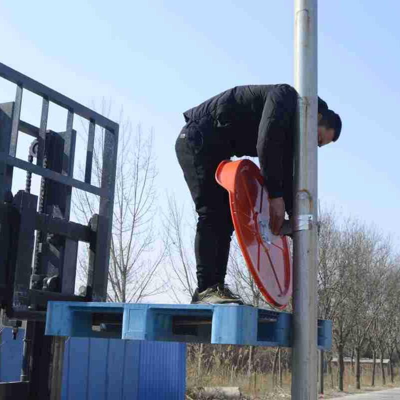 80см Уличное дорожное выпуклое зеркало для парковок и автомагистралей
