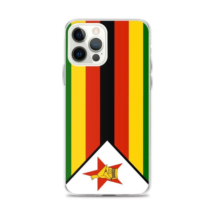 Coque Télephone Drapeau Zimbabwe - iPhone 12 Pro Max