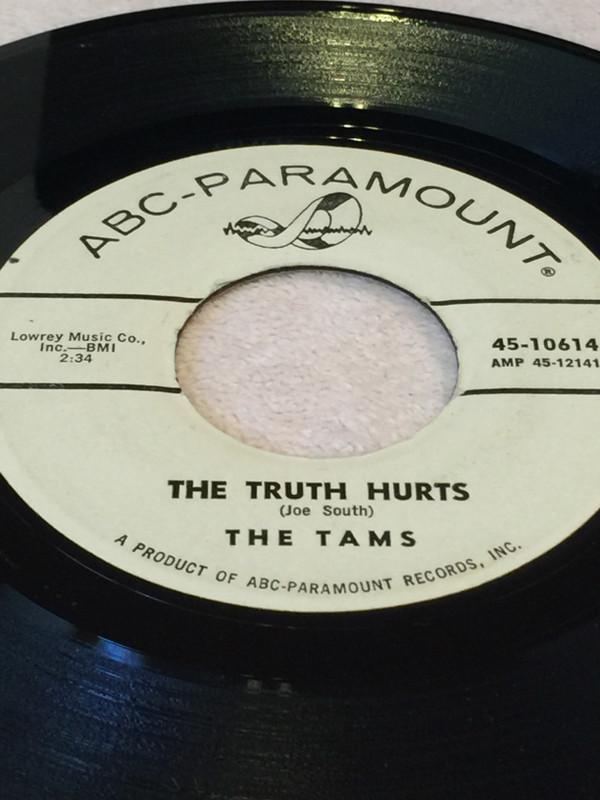 7inch Record TAMS - The Truth Hurts / Why Did My Little 4510614 ABC-Paramount 1965 US Soul/Funk Used