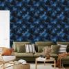 Watercolor Galaxy Navy Blue Wallpaper for Living Room and Bedroom 50x1000