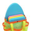 Large Capacity Mesh Beach Storage Bag Foldable Wash Storage Bag Swimming Handbag  Swimming Pool