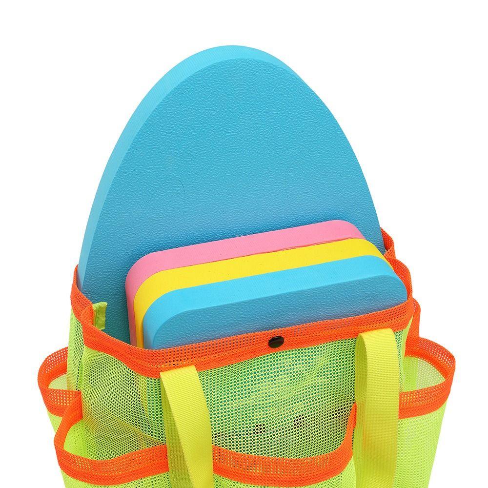 Large Capacity Mesh Beach Storage Bag Foldable Wash Storage Bag Swimming Handbag Swimming Pool
