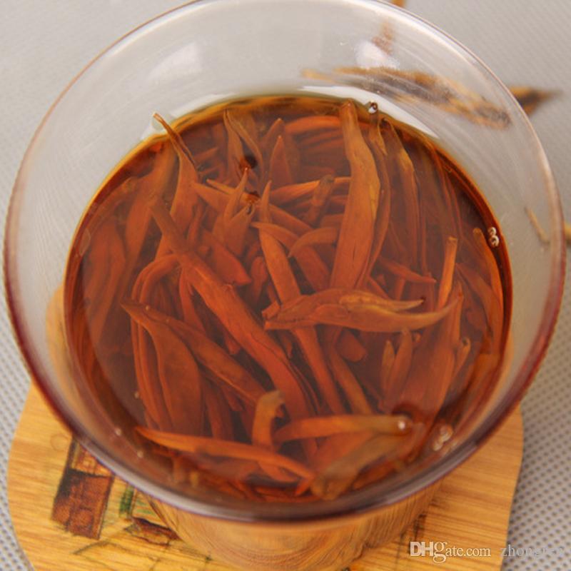 Черный чай Yunan Fengqing Dianhong 2023, маленький золотой бутон, здоровый органический чай, 250 г