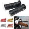 Universal Handlebar Grips for Retro Motorcycle Modifications - Compatible with Harley 883, CG125, CB400