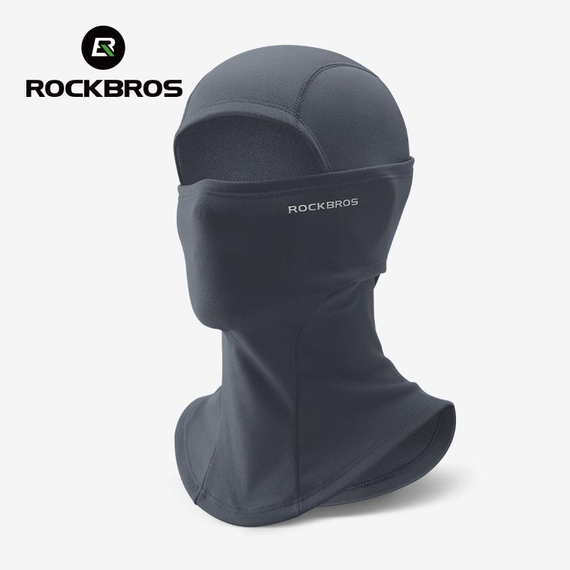 ROCKBROS Зимняя маска для велоспорта Флисовая Термозащитная Сохраняющая тепло Ветрозащитная Маска для лица для велоспорта Балаклава Лыжная маска Шапка для рыбалки Лыжного спорта Головной убор
