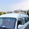 Van Roof Ladder Rack, 2 Bar Alloy Steel Ladder Racks, Adjustable from 1200-2000 mm, 227 kg Capacity, Roof Rack Compatible with Full-size Vans with