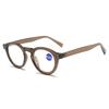 Retro Oval Women Reading Glasses Vintage Round Frame Men Far Sight Glasses Personalized Anti Blue Light Presbyopia Glasses
