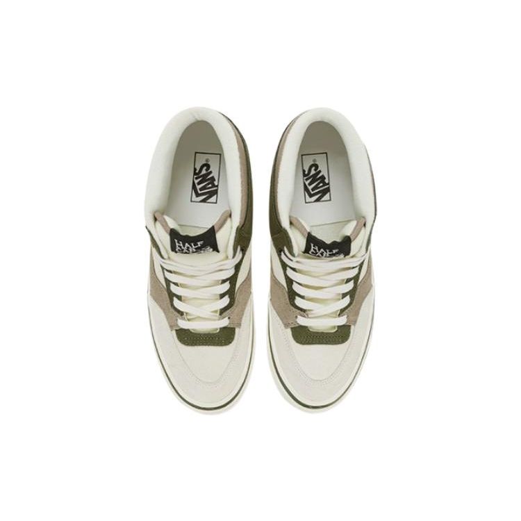 Vans Низкие кеды для скейтбординга унисекс Белые Зеленые VN0A5KX6YVH