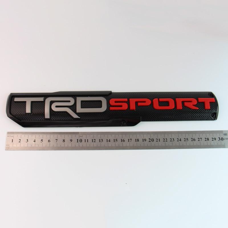1pcs/set Car Door Fender Side Sticker Emblem Badge Decal TRD Pro Sport Off Road Fit For Tacoma 1998-2019 Racing Car Styling