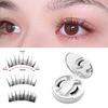 1 набор магнитных ресниц с пинцетом, естественно выглядящие магнитные накладные ресницы с аппликатором, инструменты для макияжа глаз для женщин и девочек