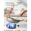 COOKER KING 28cm Titanium Alloy Flat-Bottom Wok