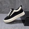 2025 Men's Retro Skate Shoes: Genuine Leather, Breathable, Anti-Odor, Casual Sneakers for Teen Students