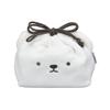 CB Japan Shirokuma Ball Drawstring Lunch Bag, 1.4L Capacity, Machine Washable, with Cooling Function, Aniball