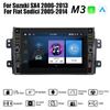 8 Inch 2 Din Android Car Radio Multimedia Video Player for Suzuki SX4 2006-2013 For Fiat Sedici 2005-2014 With Button Knob Carplay WiFi 2+32GB