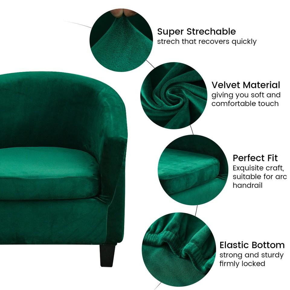 Stretch Armchair Cover Club Chair Cocktail Chair Sofa Covers Lounge Chair Chair Cover