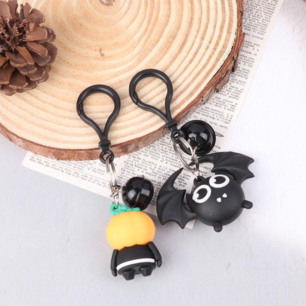 Skeleton Halloween Ghost Cartoon Keychain Ghost Halloween Skeleton Ghost Keychain Female Lady Girl