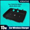 Для Toyota RAV4 2019 2020 2021 2022 2023 2024 Беспроводное зарядное устройство для телефона Быстрая зарядка Pad LHD Интерьер Экстерьер Автомобильные аксессуары