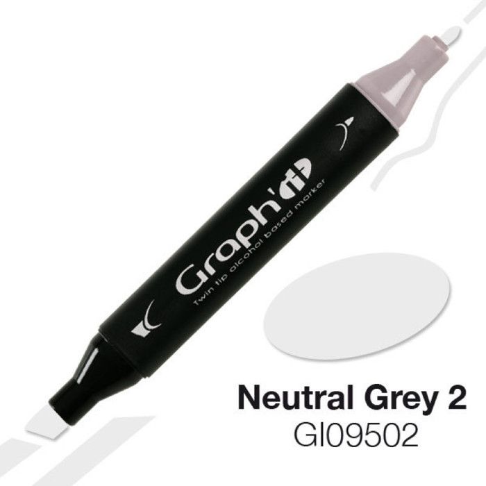 Graph'it 9502 Neutral Grey 2 Alcohol Marker