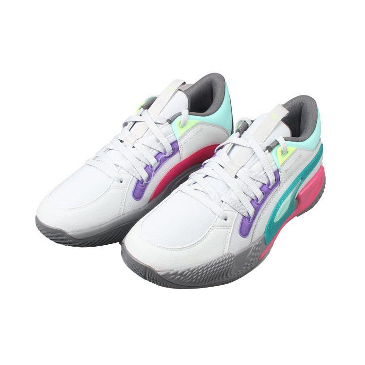 Puma Court Rider Chaos Daytona Унисекс Кроссовки Серый Белый Холодный-Светло-Серый 378612-01