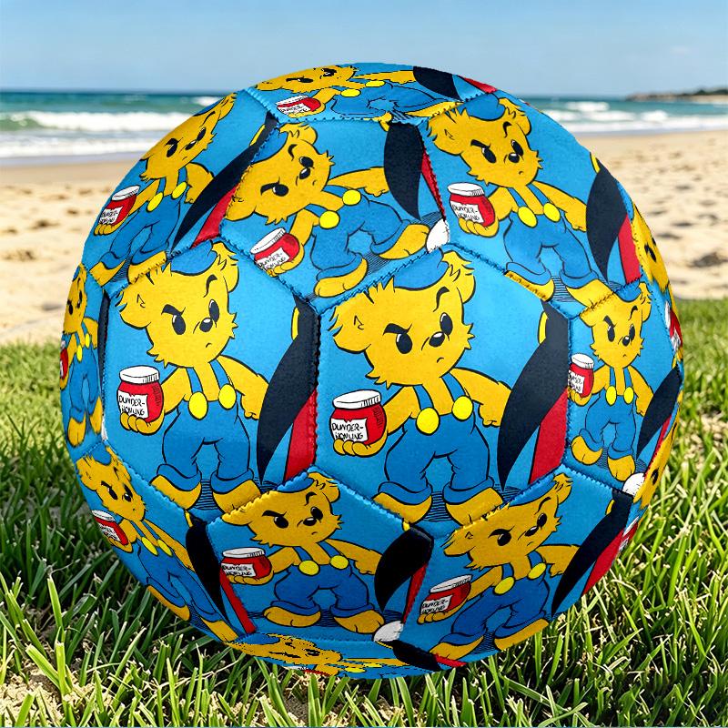 Bamse Print Size 5 Soccer Ball, PU Wear Resistant Football for Match Training and Daily Practice, Birthday Gift for Soccer Fans